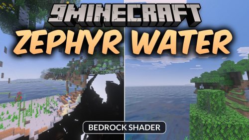 Zephyr Water Shader (26.x) - Calm Wave Animations with Sparkling Sun Reflections