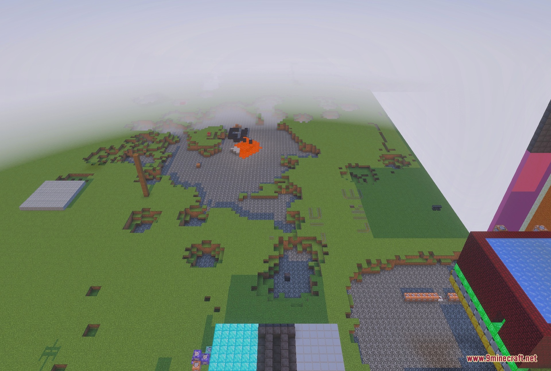 Agg Verse All in One Practice Map Screenshot 4 Parkour and movement courses laid out across the map
