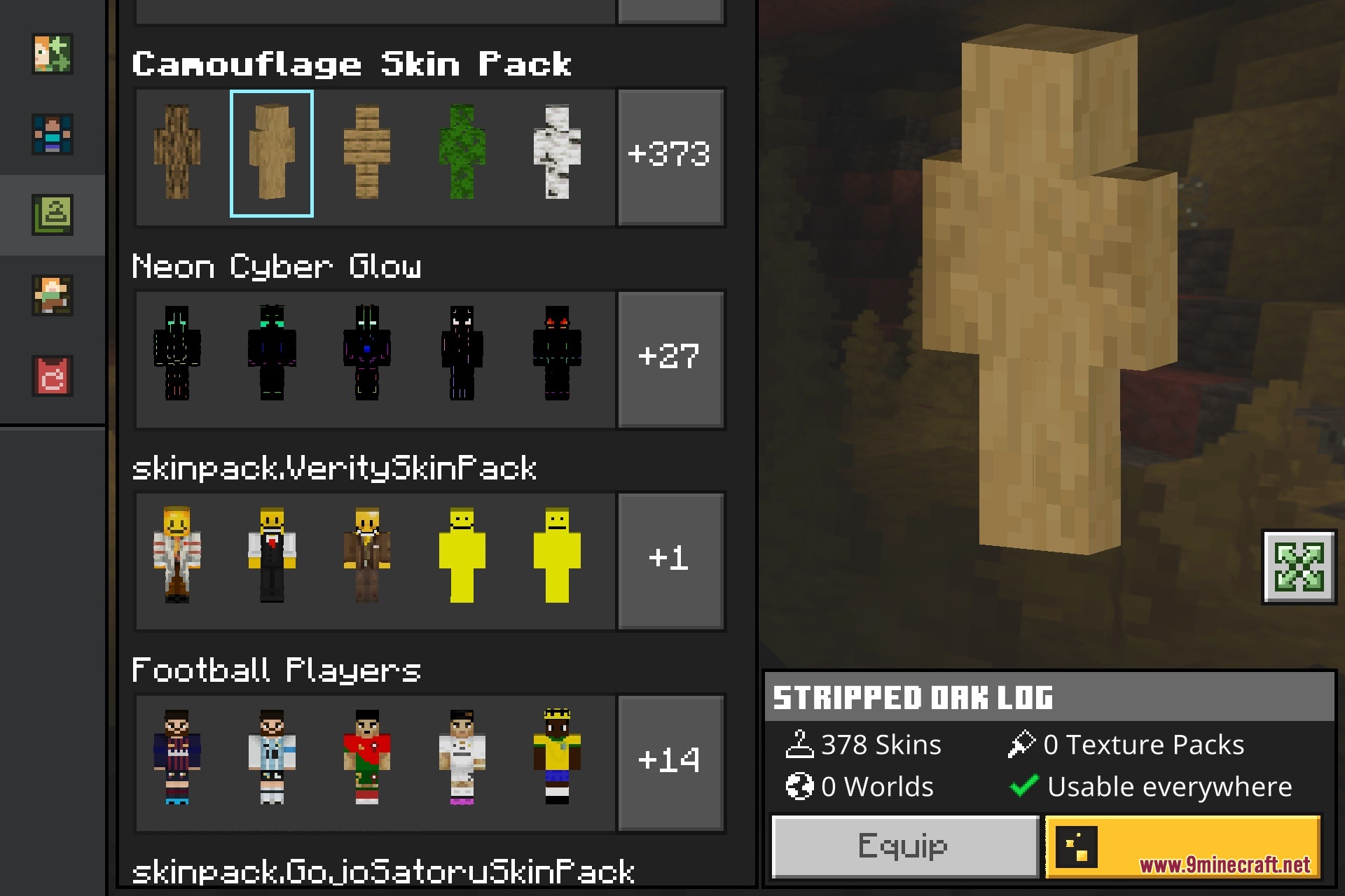 Camouflage and Trolling Skin Pack (26.x, 1.21) – 250+ Skins for MCPE/Bedrock — screenshot 2