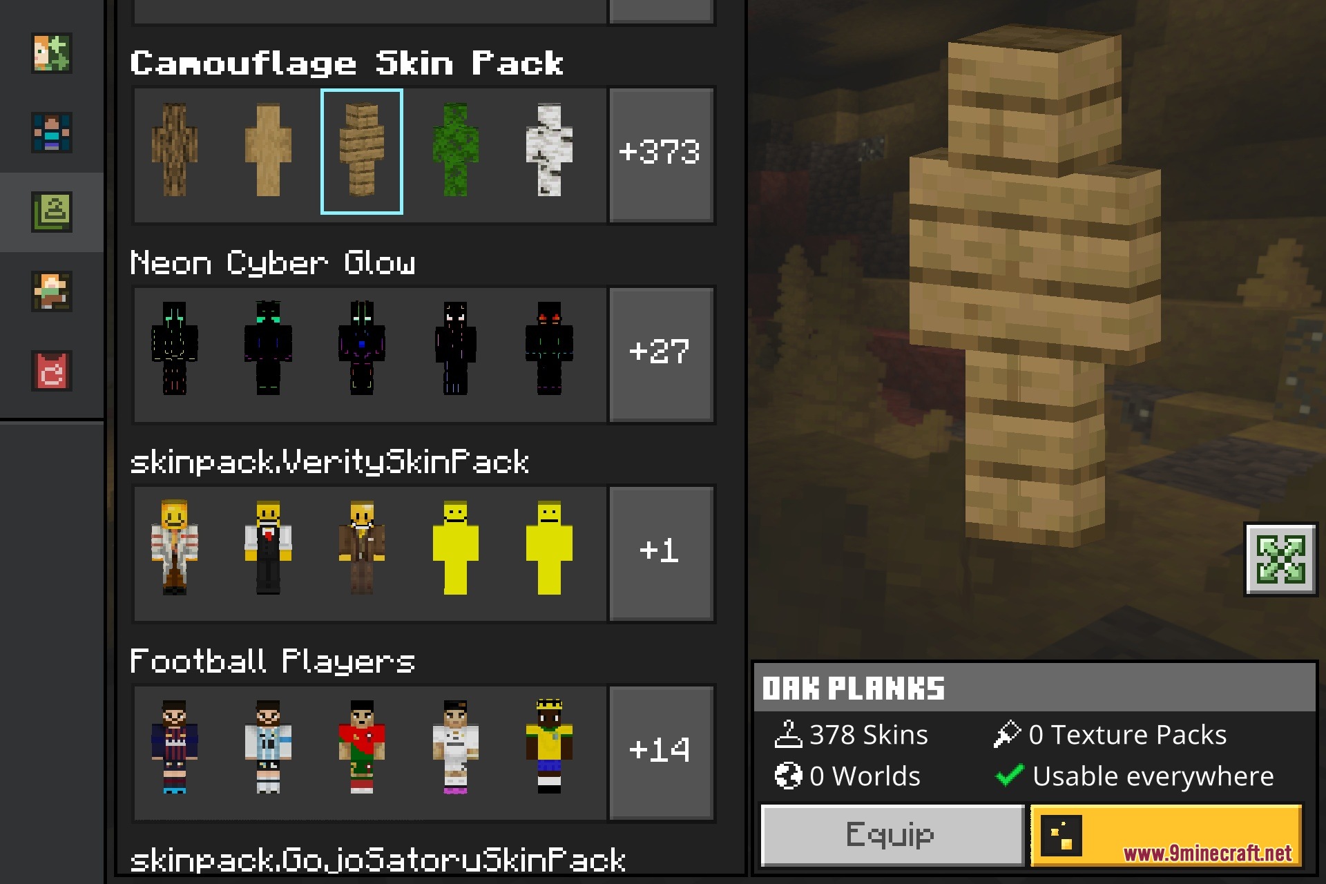 Camouflage and Trolling Skin Pack (26.x, 1.21) – 250+ Skins for MCPE/Bedrock — screenshot 3