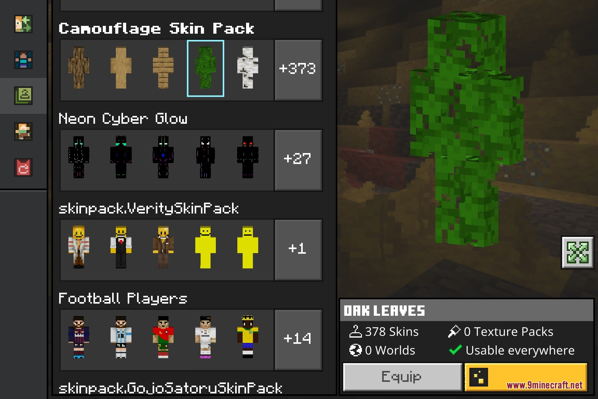 Camouflage and Trolling Skin Pack (26.x, 1.21) – 250+ Skins for MCPE/Bedrock — screenshot 4