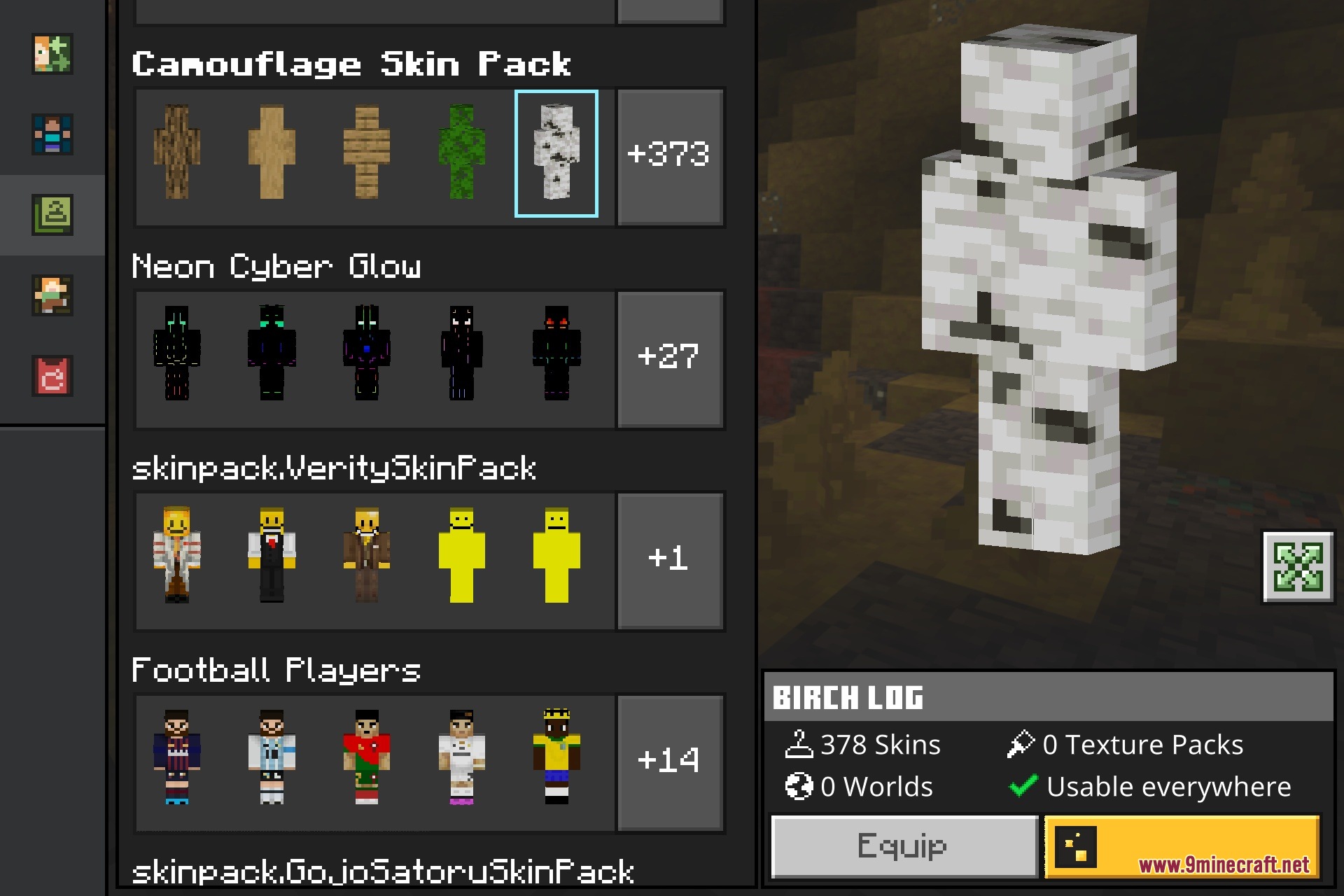 Camouflage and Trolling Skin Pack (26.x, 1.21) – 250+ Skins for MCPE/Bedrock — screenshot 5