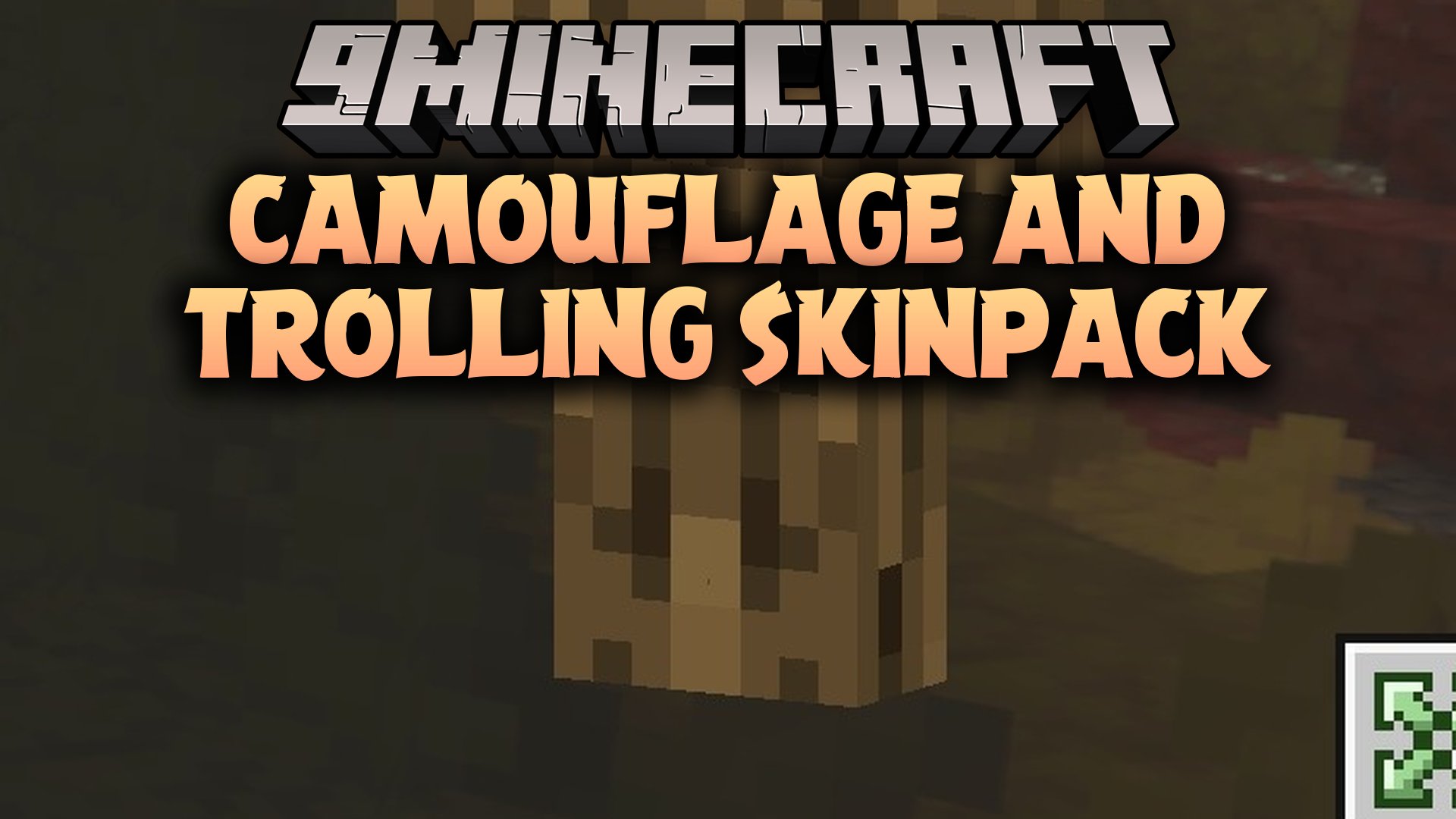 Camouflage and Trolling Skin Pack (26.x, 1.21) – 250+ Skins for MCPE/Bedrock