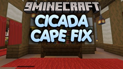 CICADA Cape Fix Mod (1.21.11, 1.21.1) - Keep Your Custom Skin Free