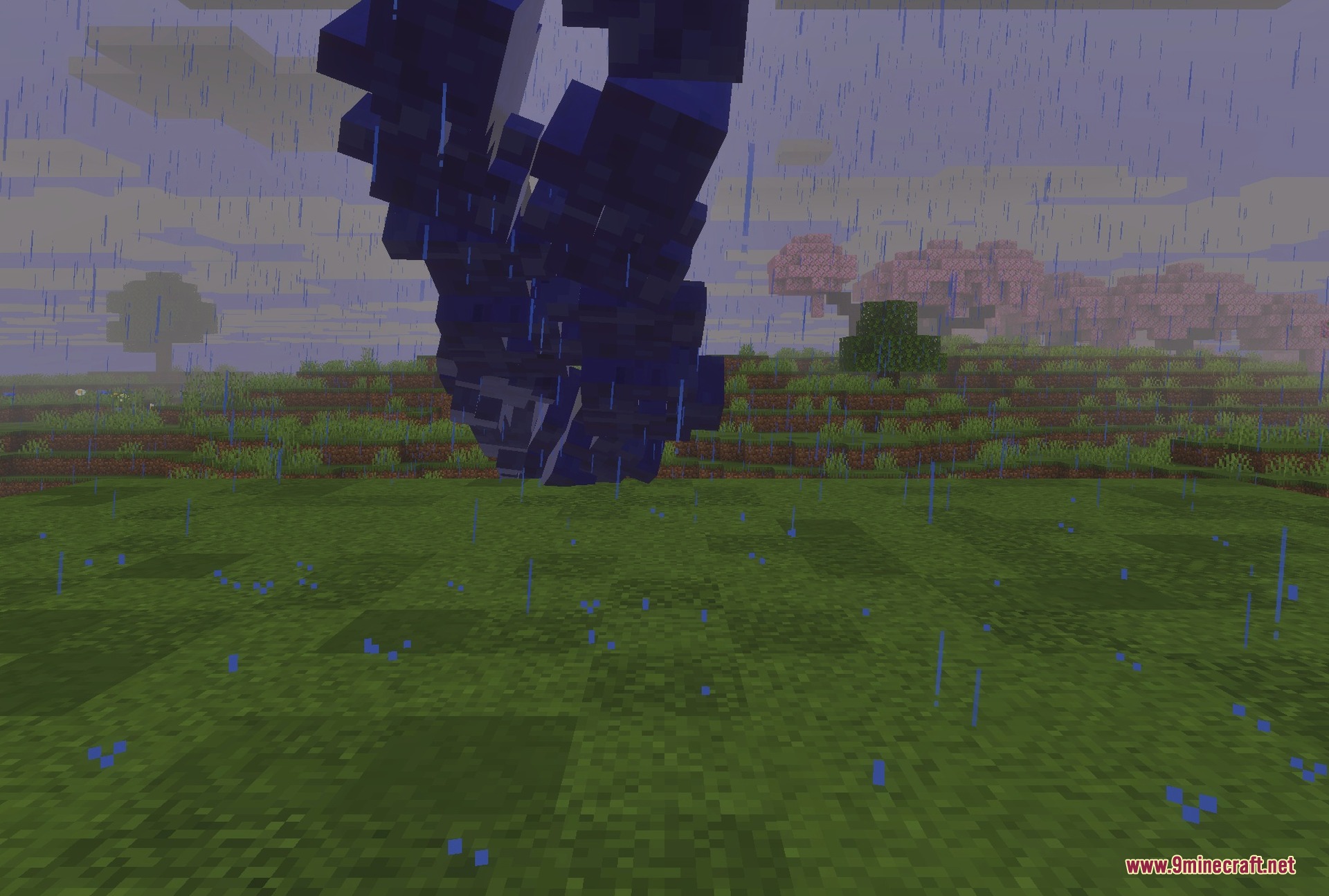 An attack tentacle, the storm's signature weapon