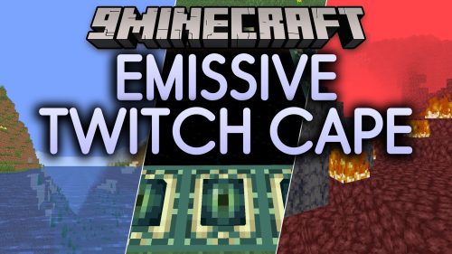 Emissive Twitch Cape Shaders (26.2, 1.20.1) - Lightweight Cape Heart Glow
