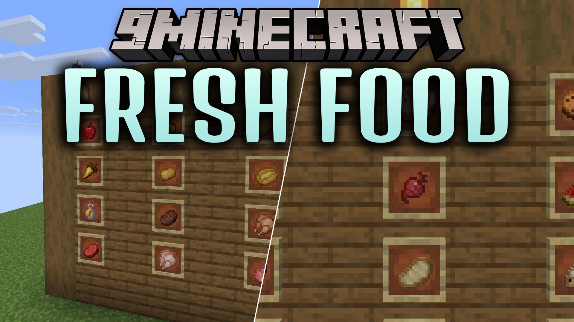 Fresh Food 9minecraft Resource Pack (26.2) – Delicious Handcrafted Pantry Treats