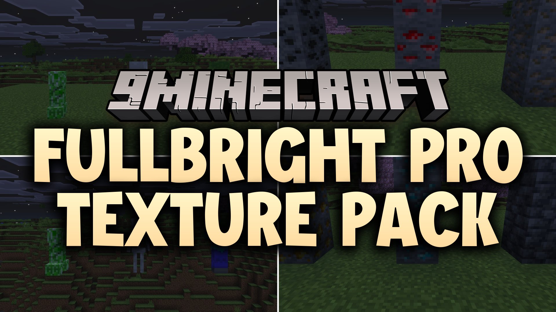 FullBright Pro Texture Pack (26.x, 1.21) – Clear Vision Through Dark Fog