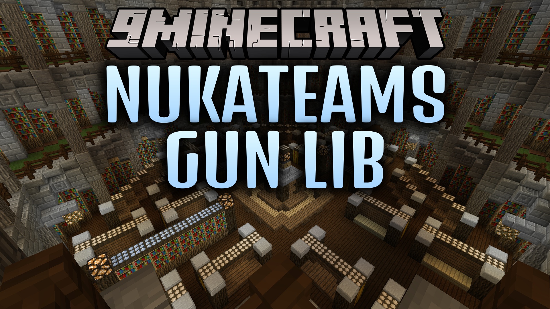 NukaTeams Gun Lib Mod (1.21.1, 1.20.1) – Unleash Modern Firepower