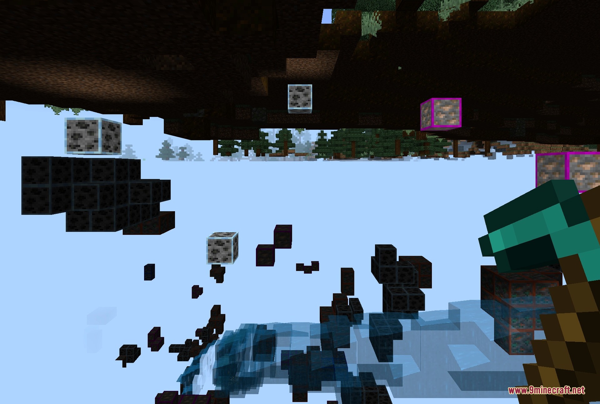 Seathrough Xray Texture Pack (26.x, 1.21) – Reveal Hidden Ores and Dangerous — screenshot 1