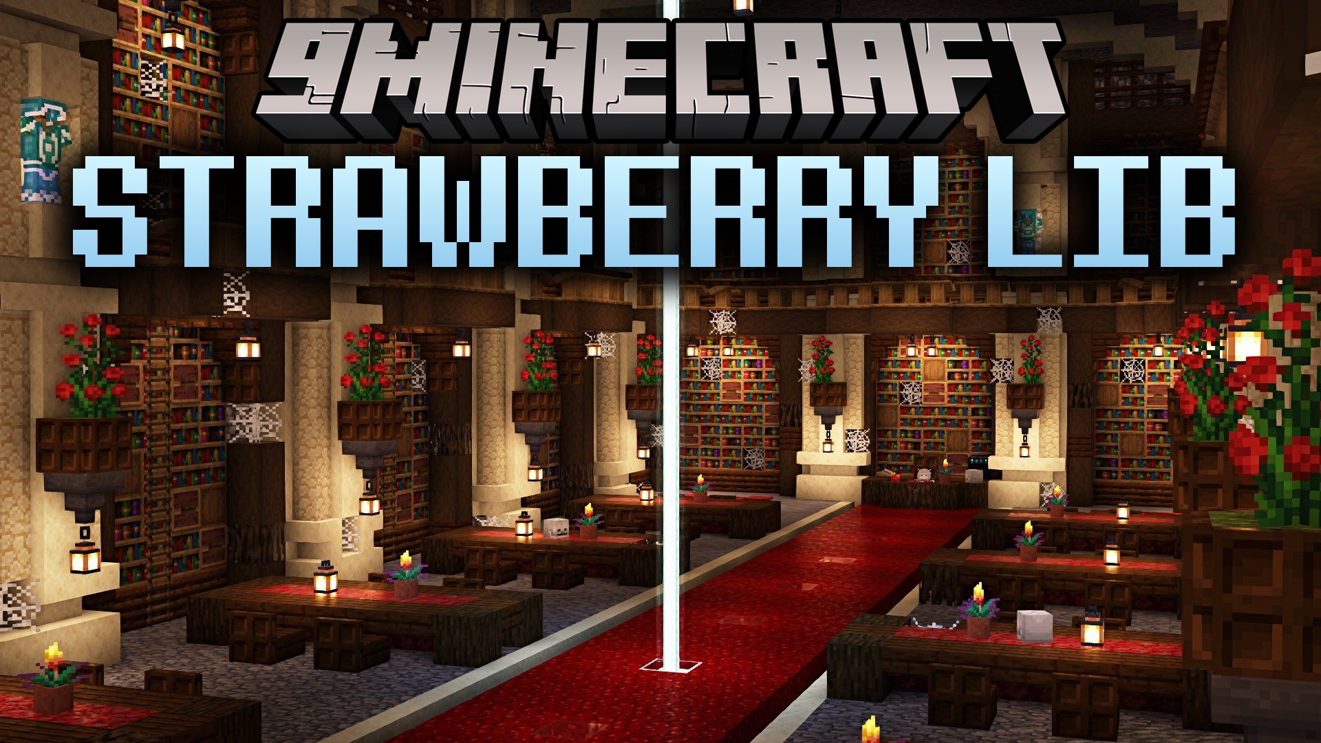 Strawberry Lib Mod (1.21.11, 1.21.5) – Common Code Library