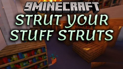 Strut Your Stuff Struts Mod (1.21.1, 1.20.1) - Span Open Gaps with Walkable