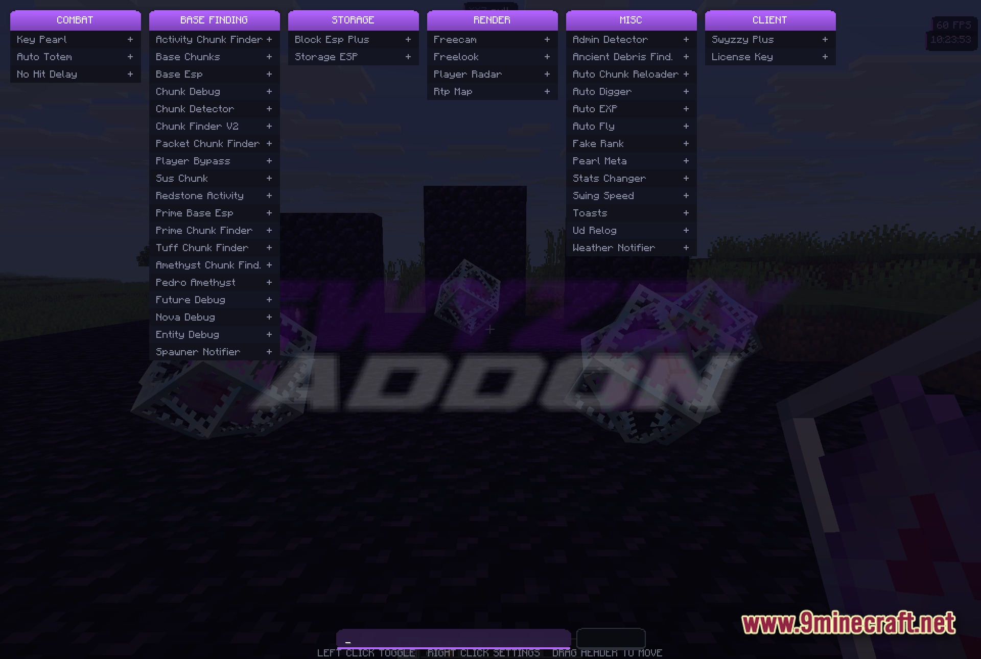 Swyzzy Client Mod Screenshot 1