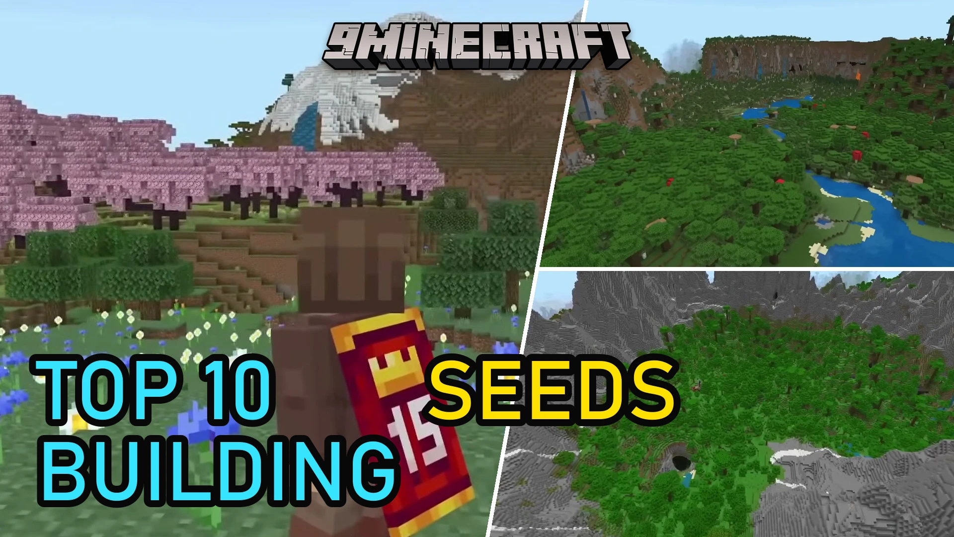 Top 10 Best Building & Mega Base Seeds for Minecraft 26.2 - Java & Bedrock Edition