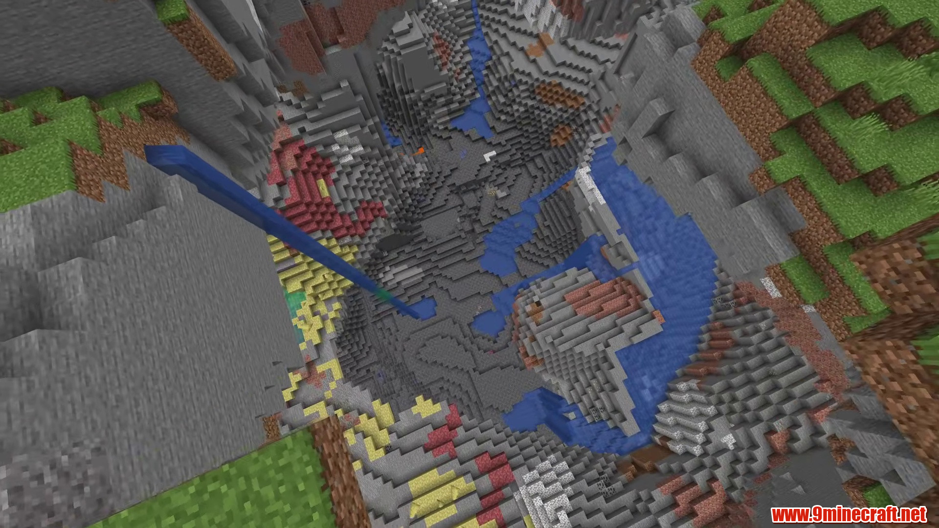 Canyon Ravine & Underground Cave Network - Minecraft seed 5883764794886229604