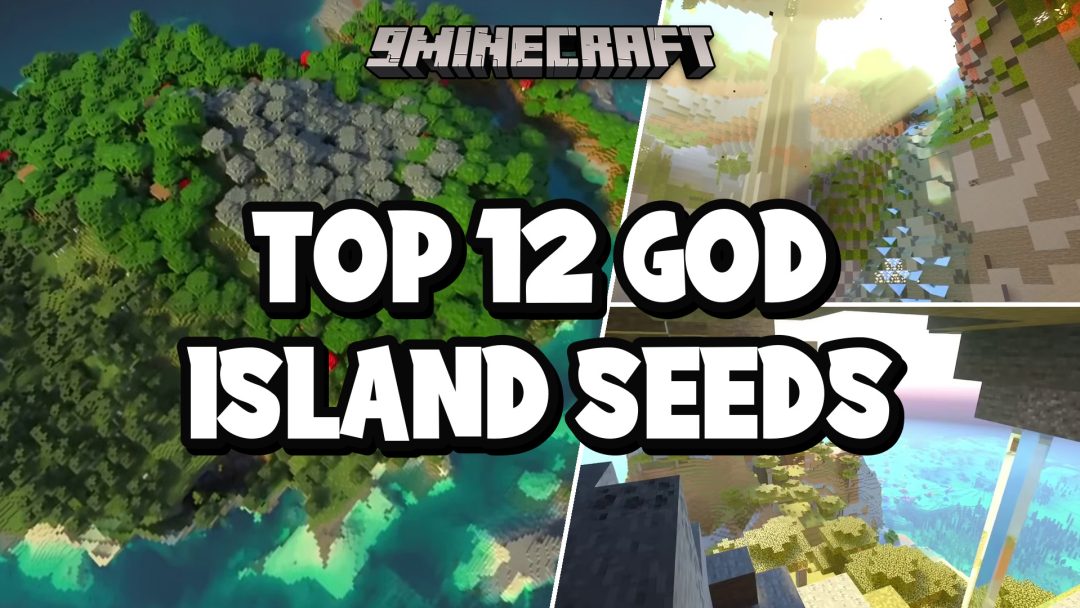 Top 12 God Survival Island Seeds for Minecraft 26.2 - Java & Bedrock Edition