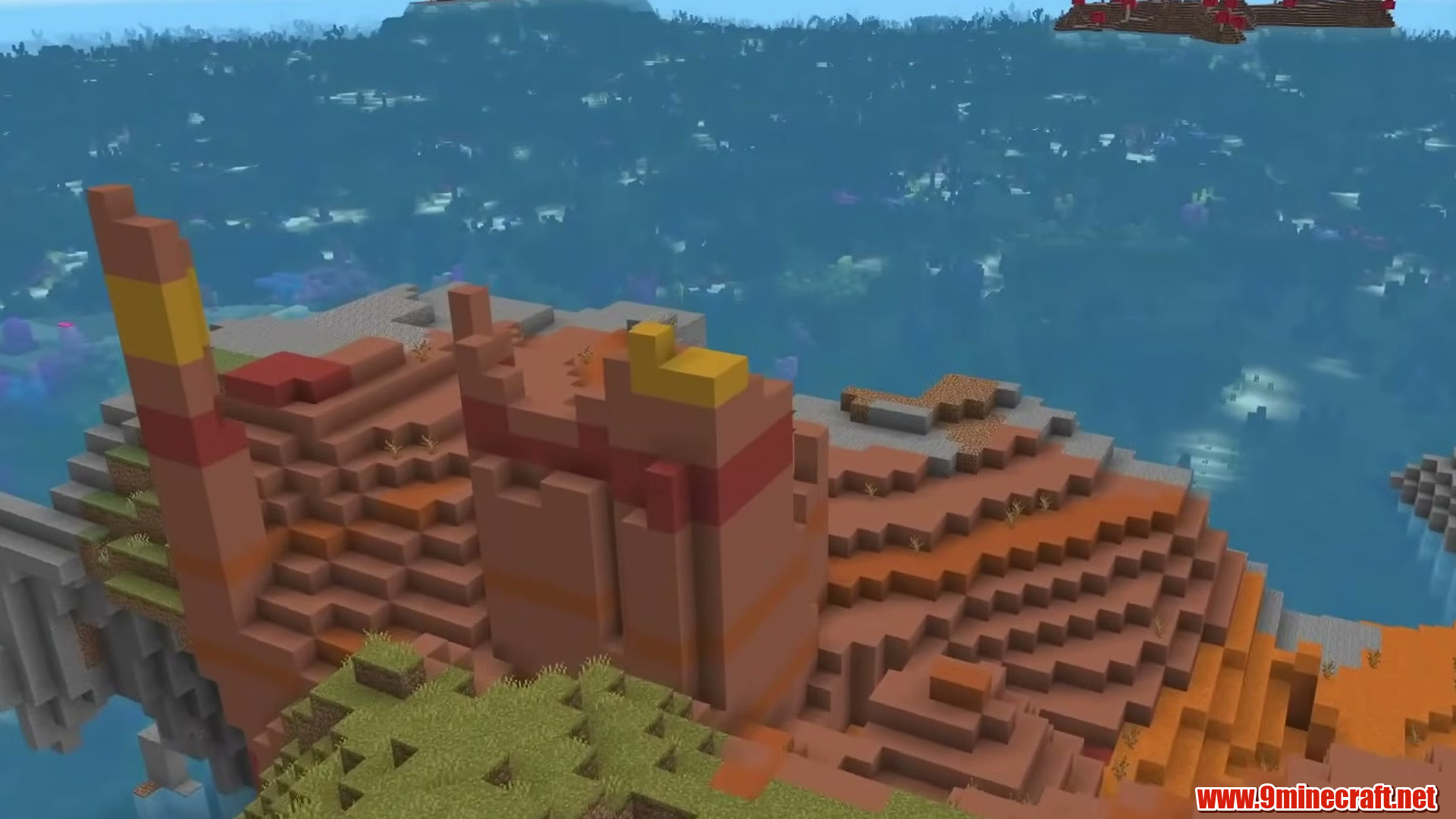 Terracotta Badlands Mesa Atoll Seed - Minecraft 26.2