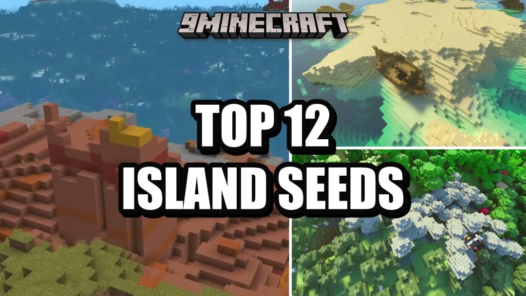 Top 12 Hidden Survival Island Seeds for Minecraft 26.2 - Java & Bedrock Edition