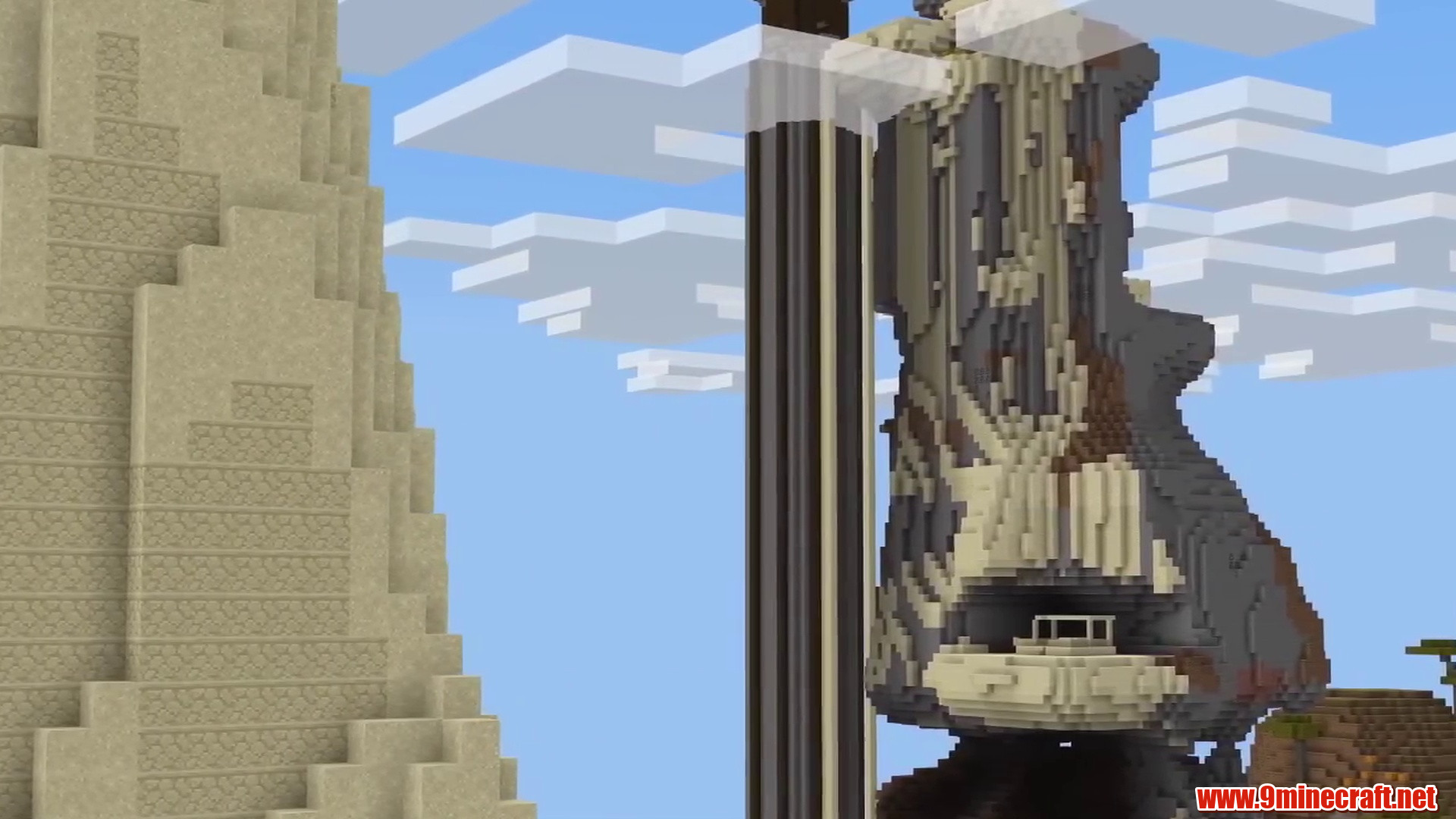 Sky-High Desert Spire Tower and Floating Cliffs Seed - Minecraft 26.2