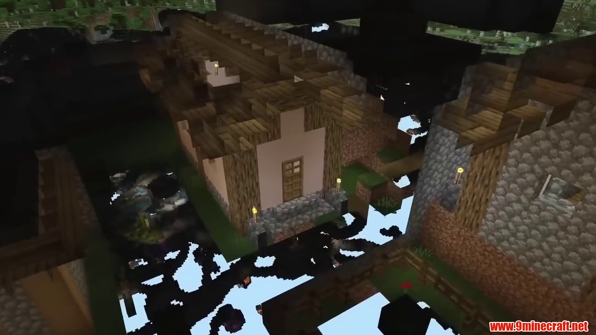 Submerged Glitched Village Inside Massive Cavern Seed - Minecraft 26.2