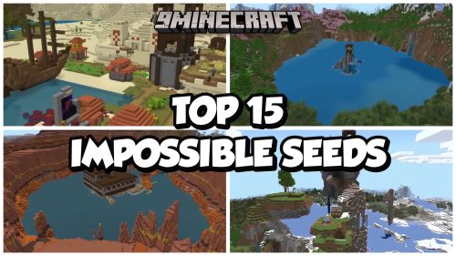 Top 15 Impossible Glitched Seeds for Minecraft 26.2 - Java & Bedrock Edition