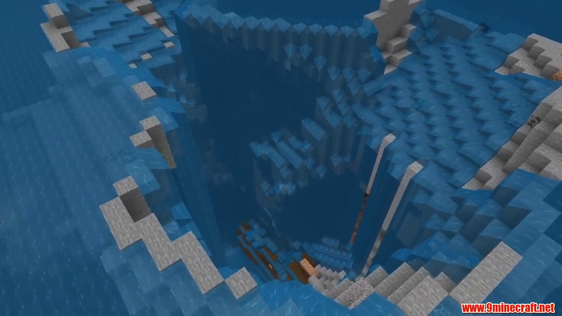 Giant Frozen Ocean Caldera Whirlpool Seed - Minecraft 26.2