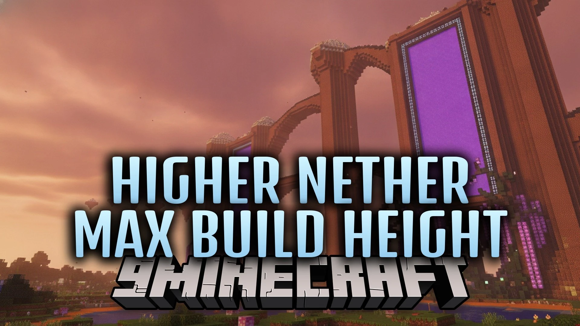 Higher Nether Max Build Height Data Pack