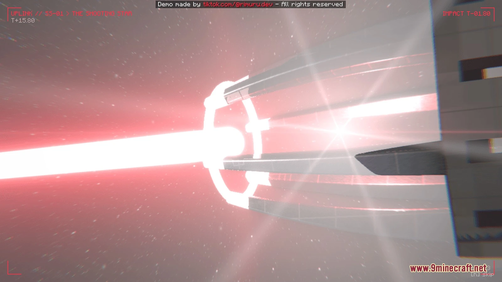 The Shooting Star Demo Mod (1.21.11, 1.20.1) – Vaporize Terrain From Orbit — screenshot 3