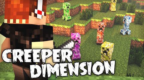 Creeper-Dimension-Mod