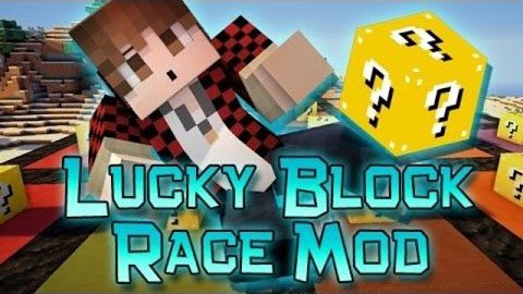 Minecraft: GIANT LUCKY BLOCK LUCKY BLOCK RACE - Lucky Block Mod