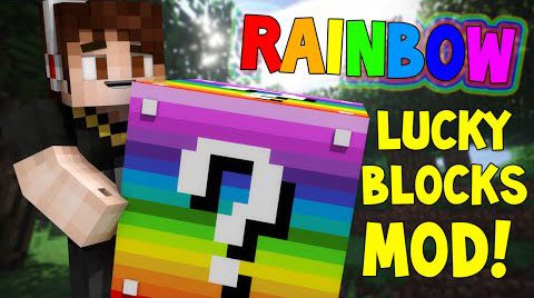 Lucky-Block-Rainbow-Mod