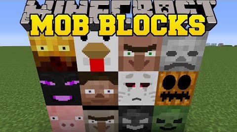 Mob-Blocks-Mod