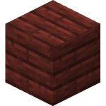 Crimson planks from the Nether