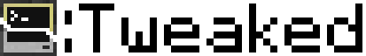 A pixelated image of a computer monitor