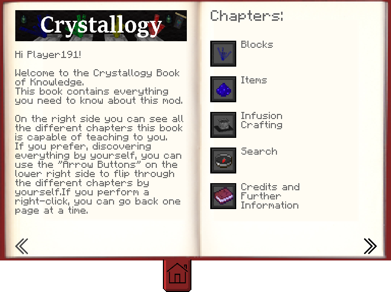 Crystallogy Book of Knowledge GUI