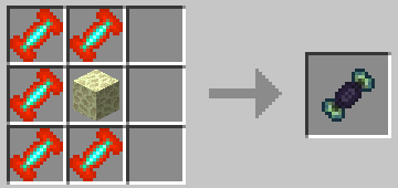 Crafting table recipe for the Dire Treat