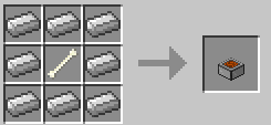 Crafting table recipe for the Food Bowl