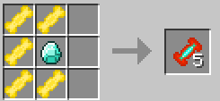 Crafting table recipe for the Master Treat