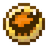 Golden coin with a star design