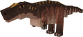 A detailed view of a building's roof