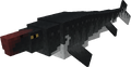 A dark, shadowy creature with glowing eyes.