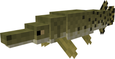 Minecraft mod fish with spotted pattern