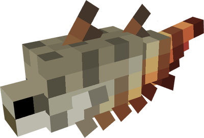 Minecraft modded wolf-like creature