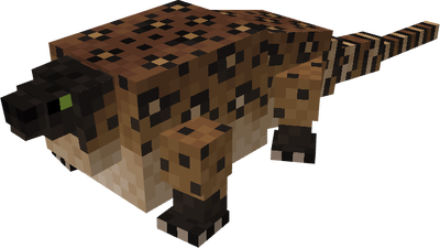 Minecraft mod leopard gecko mob