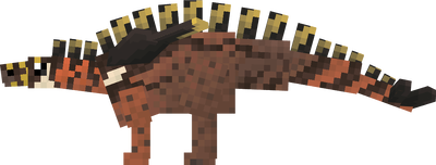 Minecraft pixel art of a snake