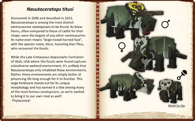 Nasutoceratops titusi mod wiki entry