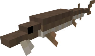 Minecraft mod brown aquatic creature