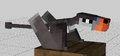 Industrial Saw on a wooden block