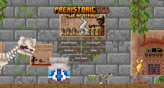 Prehistoric Age: Time of Titans main menu