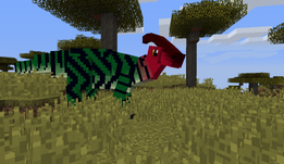 Parasaurolophus in a savanna biome